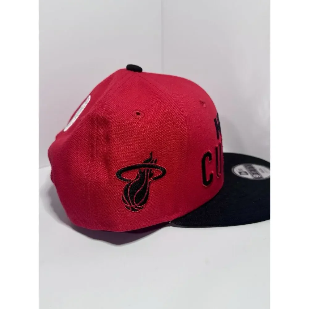 Miami Heat New Era 9fifty City Edition SnapBack Adjustable Hat New Youth
